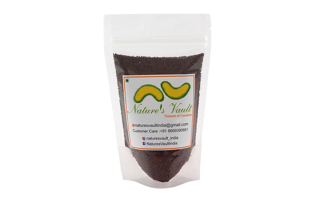 Nature's Vault Black Mustard (Rai Dana)    Pack  100 grams